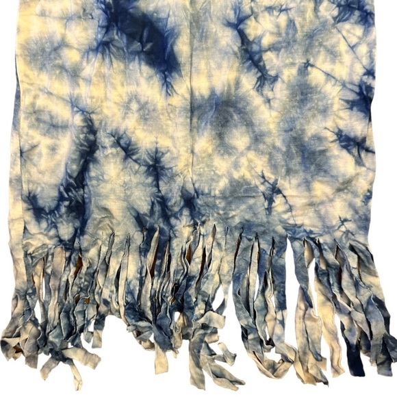 InGear Blue Tie‎ Dye Dress with Fringe - Picture 2 of 5